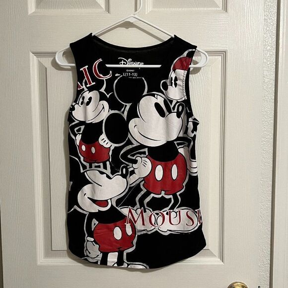 Disney Mickey Mouse Tank Top Size L 11/13 - Picture 1 of 3